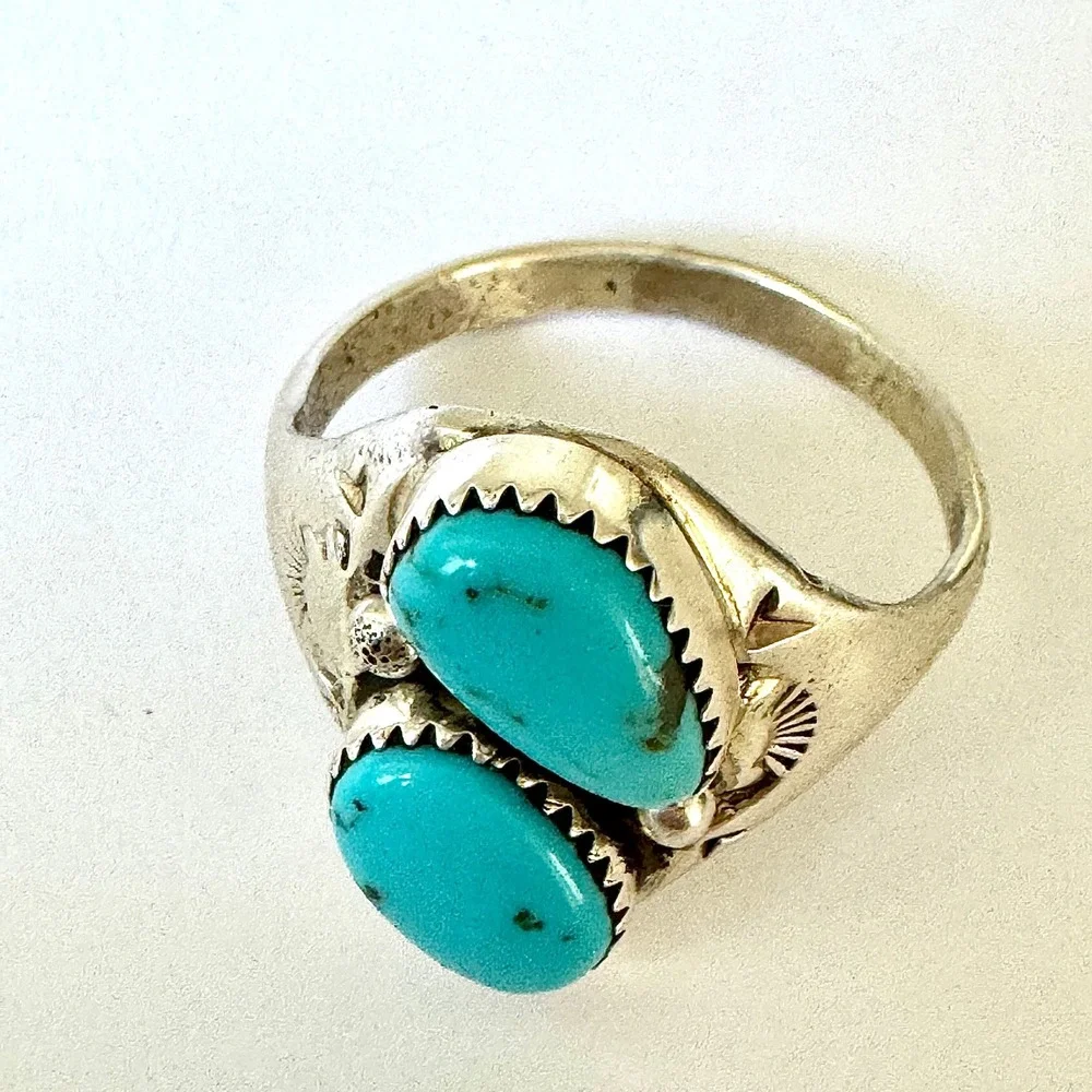 Native American Navajo Indian Turquoise Jewelry handmade by